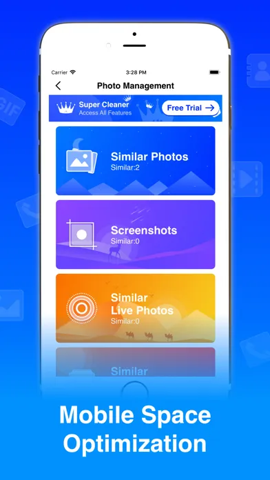 Capturas de pantalla de Super Cleaner - Photo & Phone