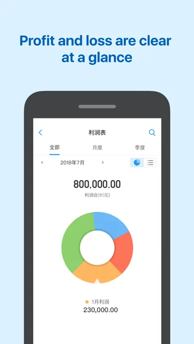 Zrzuty ekranu CASH360-Enterprise bookkeeping