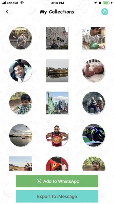 Portrait Sticker Screenshots