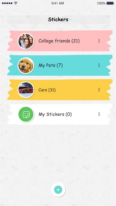 Portrait Sticker Screenshots