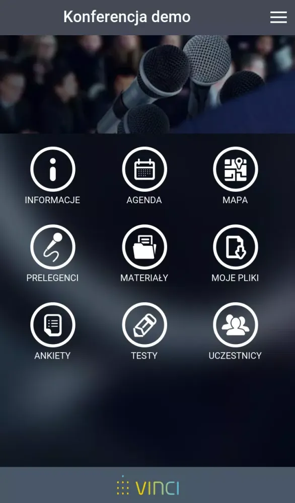 Zrzuty ekranu VINCI MOBILE