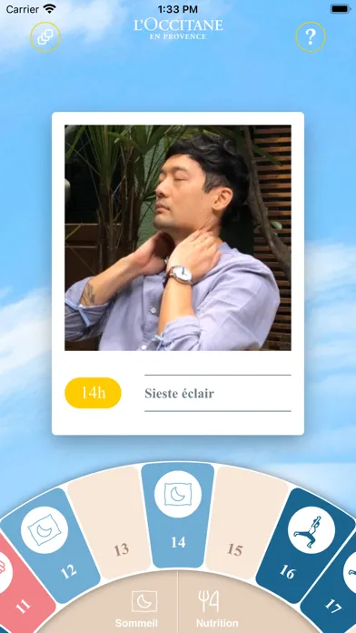 Tangkapan layar Morphée by L'Occitane