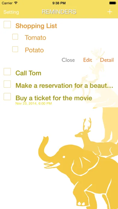 Zrzuty ekranu CheckBox - ToDo List