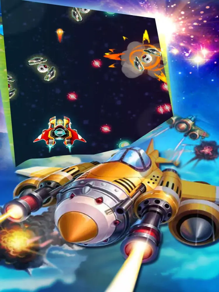 Capturas de pantalla de Galaxy War Legend Hero iPad 