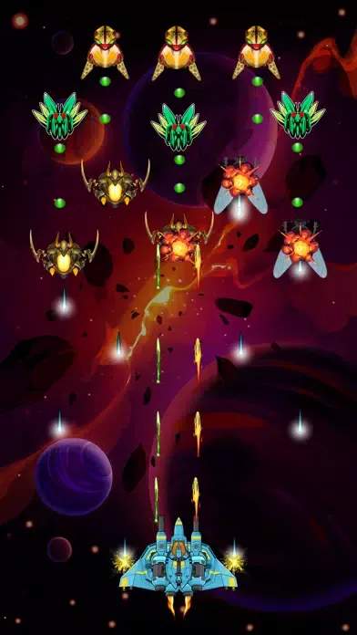 Capturas de tela do Alien Shooter Space War Game