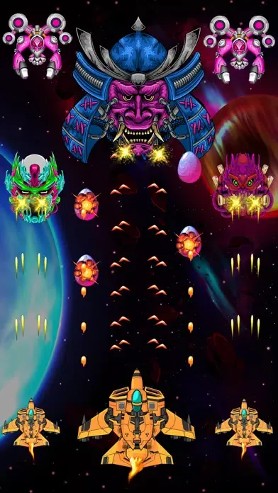 Capturas de tela do Alien Shooter Space War Game