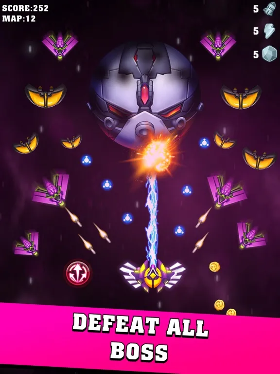 Galaxy Shooter : Alien War iPad  Ekran Görüntüleri