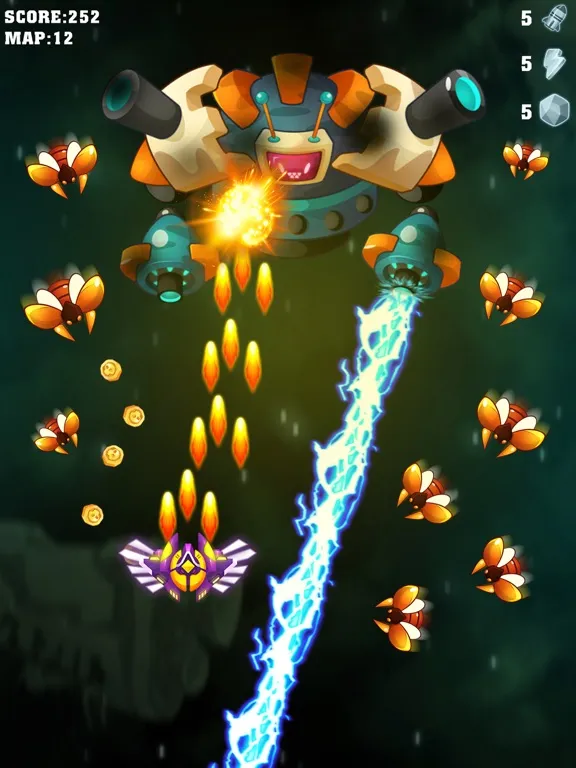 Galaxy Shooter : Alien War iPad  Ekran Görüntüleri