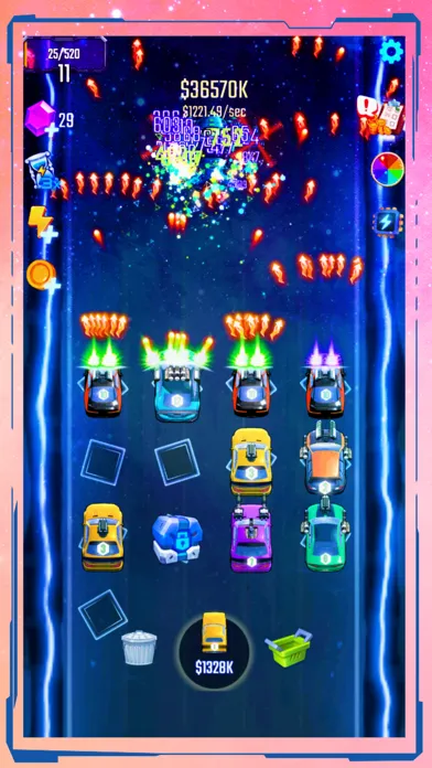 Captures d'écran de Space Merge Shoots