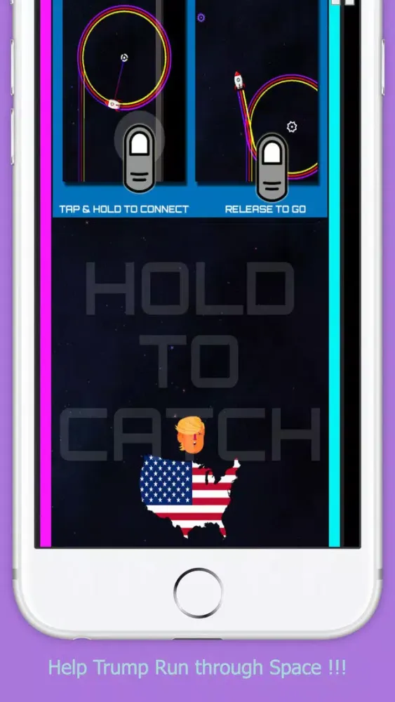 Captures d'écran de Space Trump