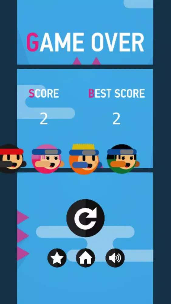 Capturas de tela do Ninja Dash