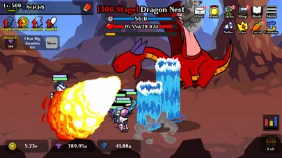 Bumpy Heros : Idle RPG Screenshots