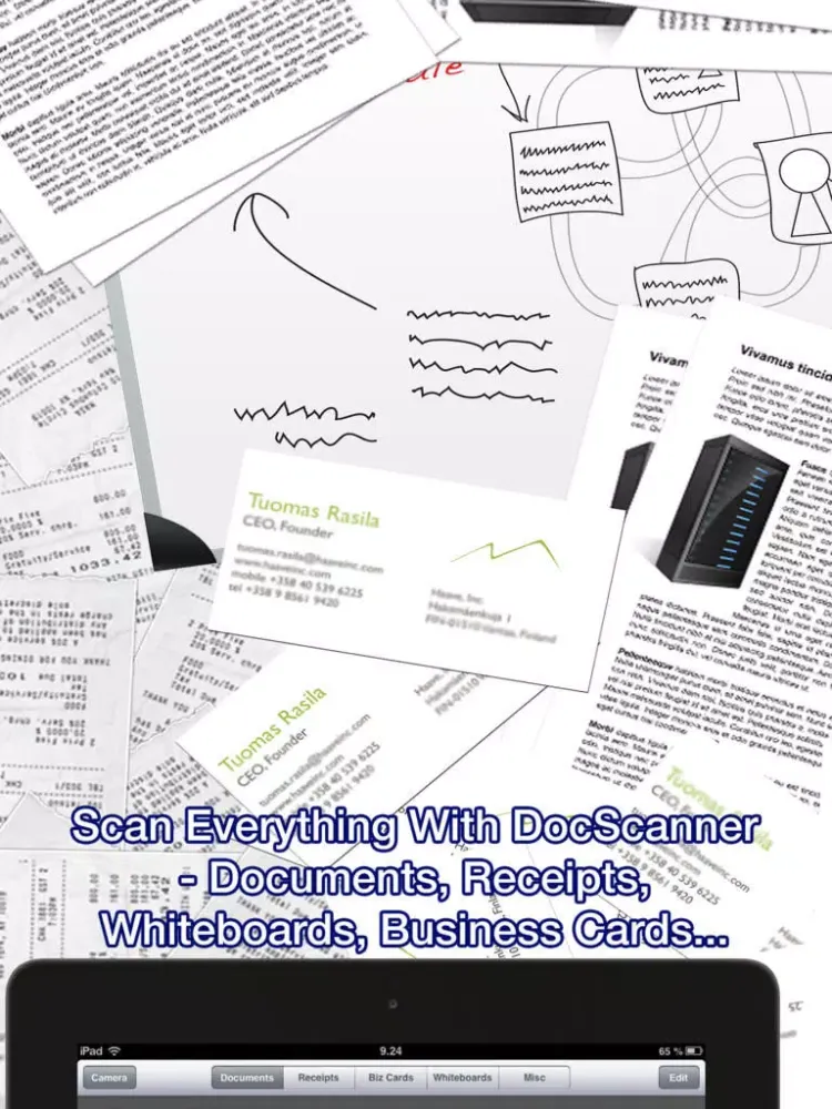 PDF Doc Scanner iPad 應用截圖