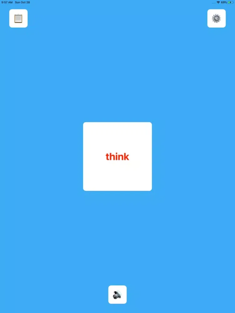 Tangkapan skrin Daily Sight Words iPad 