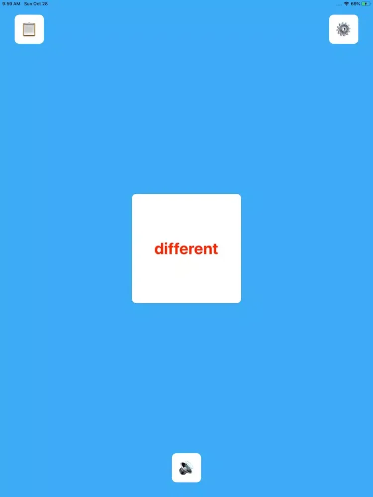Tangkapan skrin Daily Sight Words iPad 