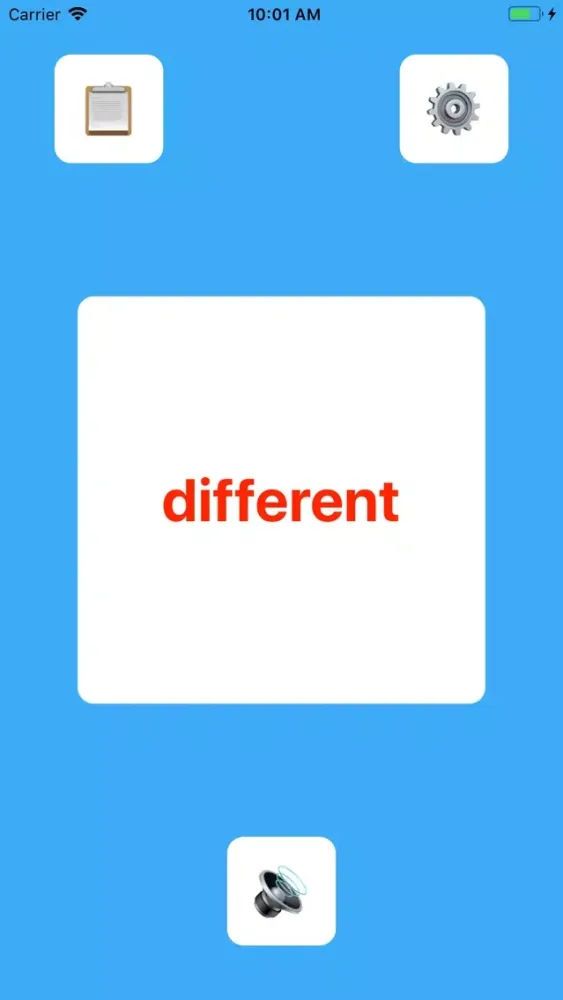 Tangkapan skrin Daily Sight Words
