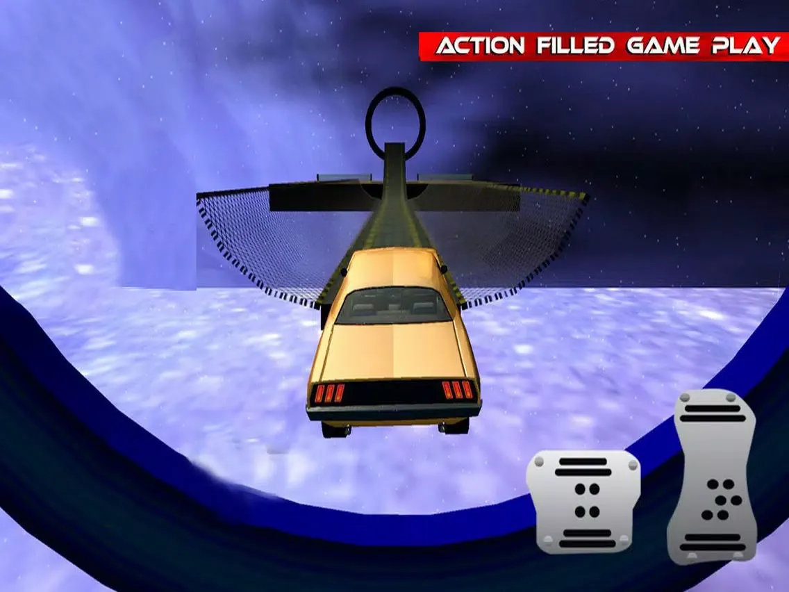 Capturas de pantalla de Crazy Car Racing To Night iPad 