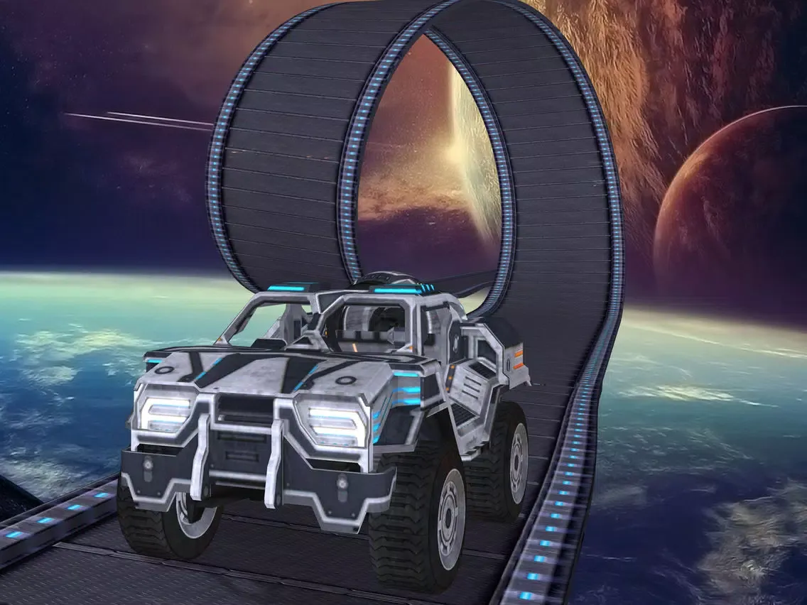 Ảnh chụp màn hình của Space Car Taurus Real Racing iPad 