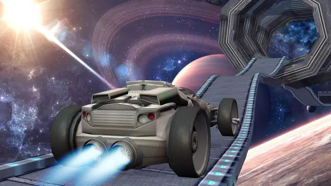 Ảnh chụp màn hình của Space Car Taurus Real Racing