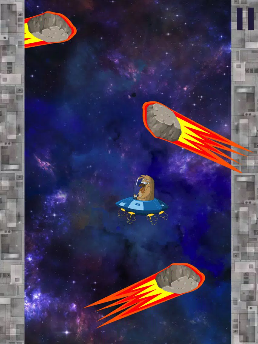 Tangkapan skrin Space Chicken - Incredible Way iPad 