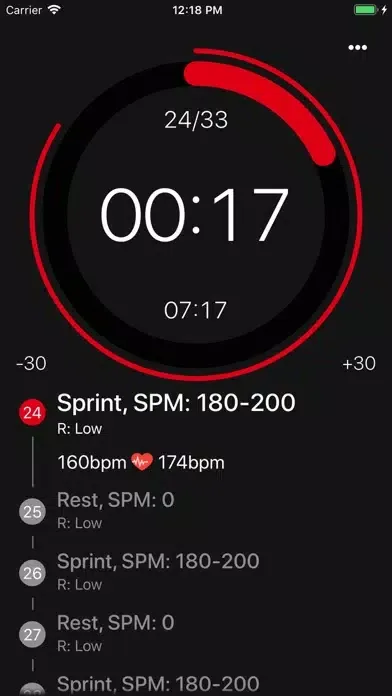 Capturas de tela do Elliptical Workout