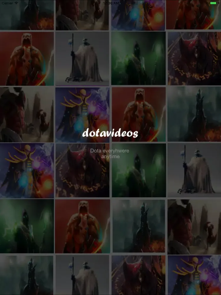 DotaVideos - Best videos for Dota & Dota 2 iPad 应用截图