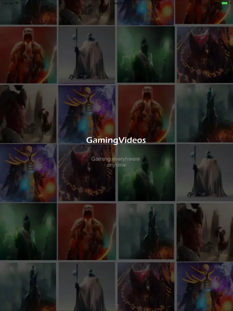 GamingVideos - Best gaming videos iPad 應用截圖