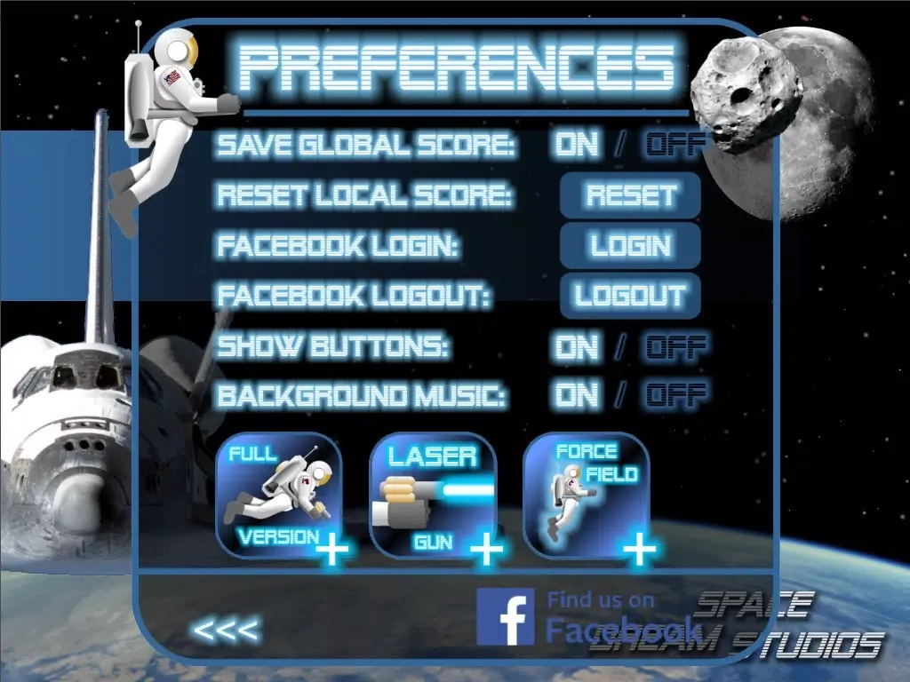 Spacy Spaceman iPad  স্ক্রিনশট
