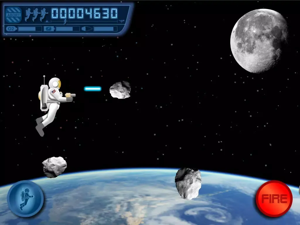 Spacy Spaceman iPad  স্ক্রিনশট