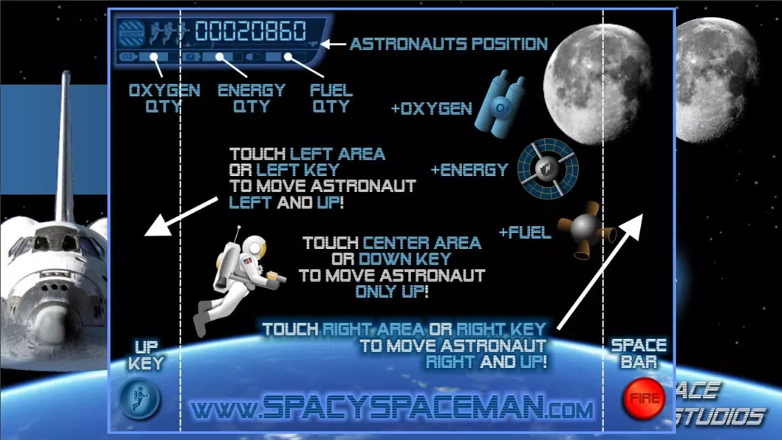 Spacy Spaceman স্ক্রিনশট