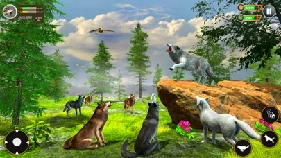 Capturas de tela do Wild Alpha Wolf Clan