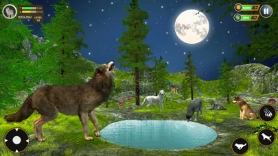 Capturas de tela do Wild Alpha Wolf Clan