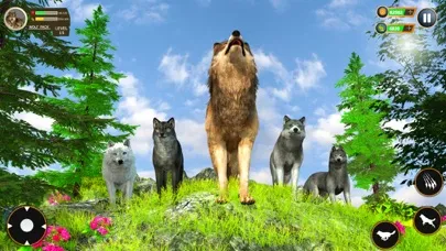 Capturas de tela do Wild Alpha Wolf Clan