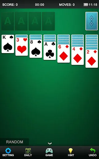 Capturas de tela do Solitaire! Classic Card Games