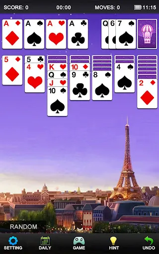 Capturas de tela do Solitaire! Classic Card Games