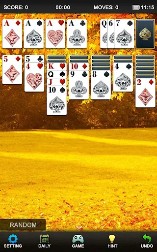 Capturas de tela do Solitaire! Classic Card Games