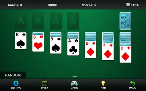 Capturas de tela do Solitaire! Classic Card Games