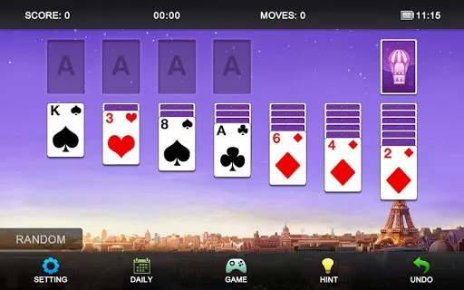 Capturas de tela do Solitaire! Classic Card Games