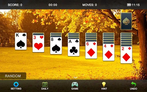Capturas de tela do Solitaire! Classic Card Games
