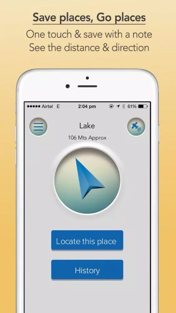 Locatier - Offline GPS & Compass Navigation Tool for Routing by Longitude and Latitude on map Screenshots