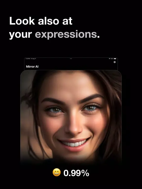 Mirror AI iPad 應用截圖