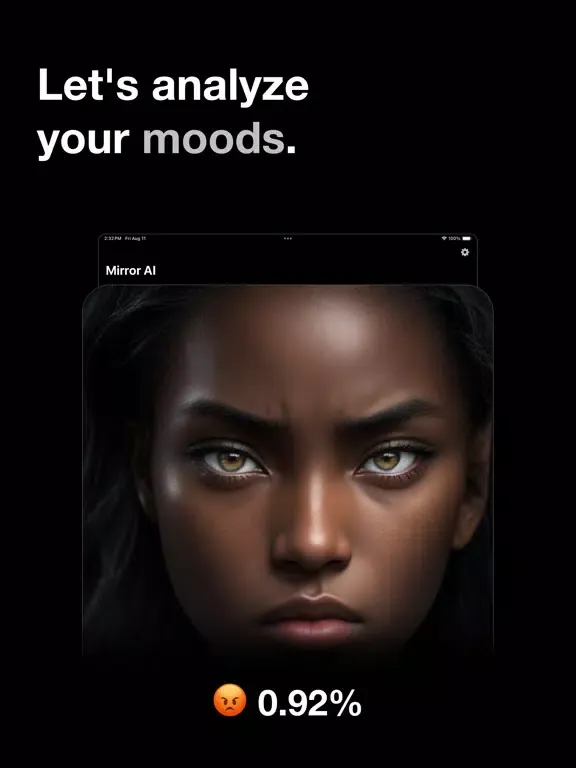 Mirror AI iPad 應用截圖