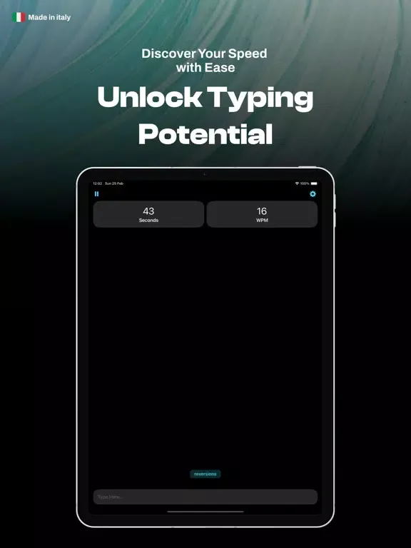 SpeedType: Another Typing Test iPad  স্ক্রিনশট