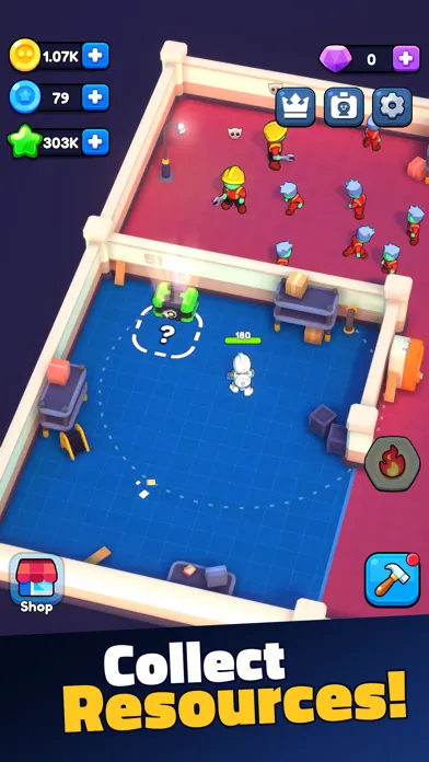 Ảnh chụp màn hình của Space Hunt - Idle Shooter