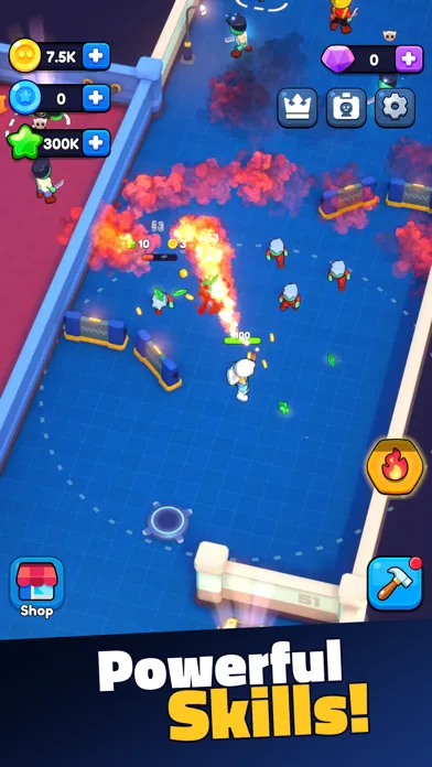 Ảnh chụp màn hình của Space Hunt - Idle Shooter