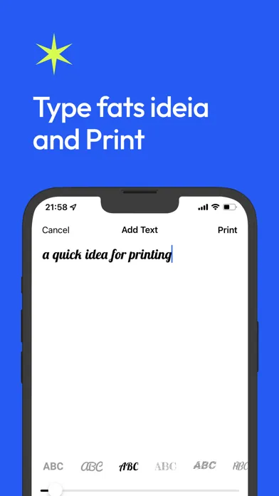 Tangkapan skrin Printer: print smart documents