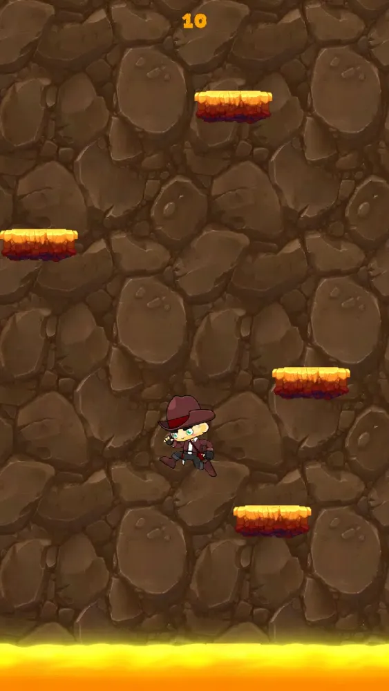 Jetpack Jump Game Volcano Jump 스크린샷