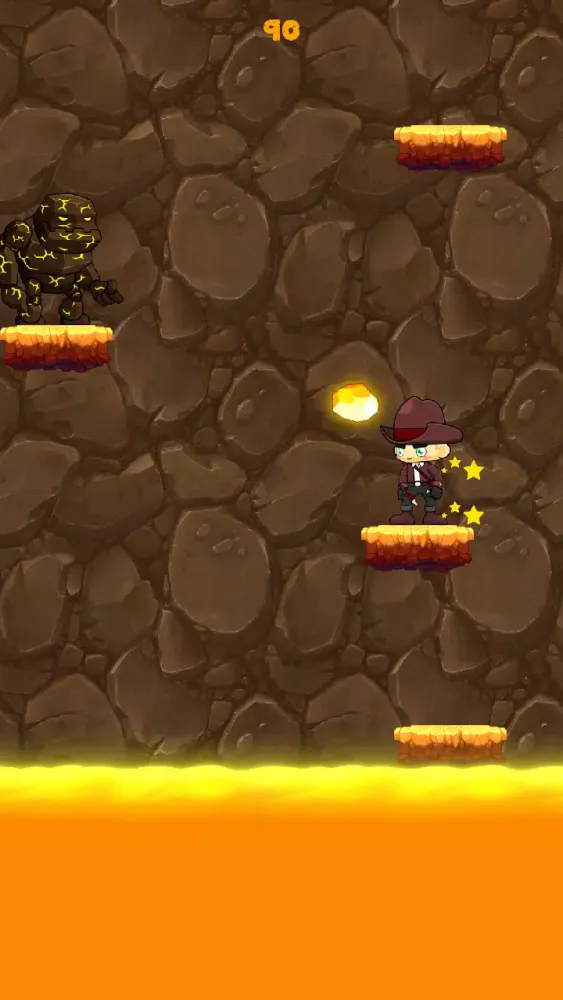 Jetpack Jump Game Volcano Jump 스크린샷