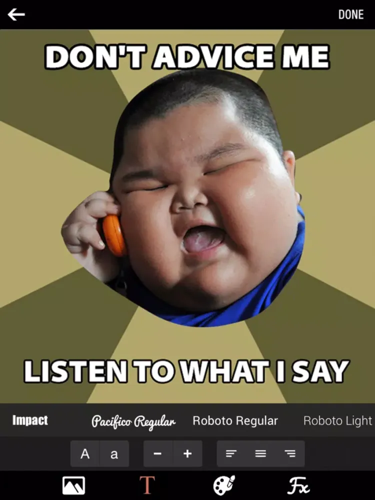 Meme Creator PRO: Make Memes iPad  스크린샷