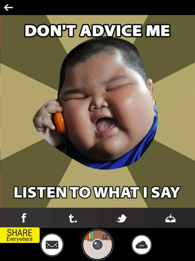 Meme Creator PRO: Make Memes iPad  스크린샷